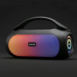 Green Lion Monica Wireless Speaker with Mic Bluetooth 5.3 Hands Free Calling Portable Speaker 15W Sound