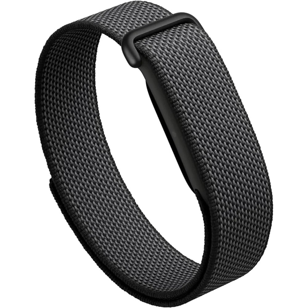 Google Fitbit Air Obsidian - Screenless Activity Tracker, AI Coaching, Heart Rate, Sleep, 7-Day Battery 1 Google Fitbit Air Obsidian - Screenless Activity Tracker, AI Coaching, Heart Rate, Sleep, 7-Day Battery