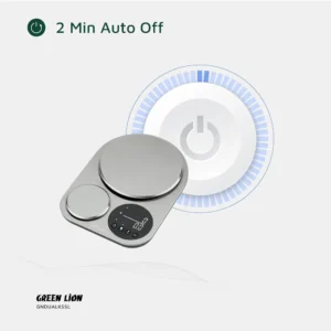 Green Lion Dual Kitchen Scale Digital Food Scale Dual Platform High Precision LCD Display Tare Function