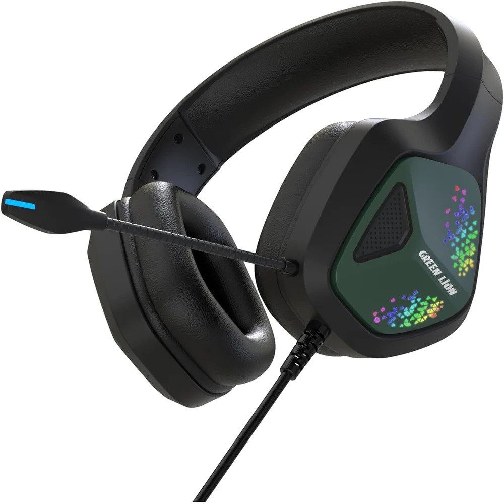 Green Lion SHADOW GAMING Head Phone With ANC Active Noise Cancelling Bluetooth 5.3 Gaming Headset Low Latency 3 Green Lion SHADOW GAMING Head Phone With ANC Active Noise Cancelling Bluetooth 5.3 Gaming Headset Low Latency - Image 3