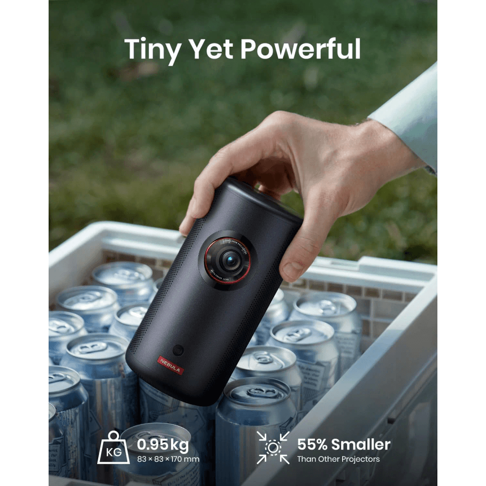 Nebula Capsule 3 Laser - 1080p Laser Projector, Portable Cinema, Premium Audio 4 Nebula Capsule 3 Laser - 1080p Laser Projector, Portable Cinema, Premium Audio - Image 4