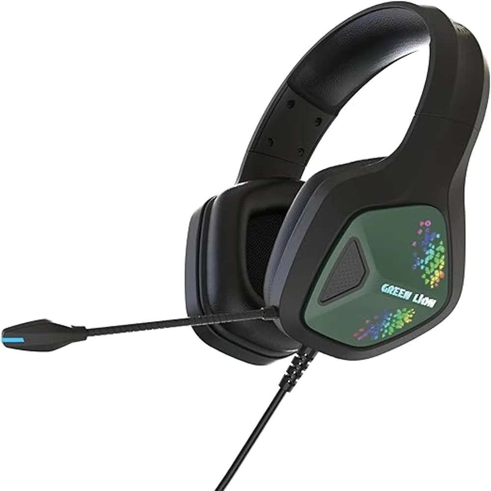 Green Lion SHADOW GAMING Head Phone With ANC Active Noise Cancelling Bluetooth 5.3 Gaming Headset Low Latency 1 Green Lion SHADOW GAMING Head Phone