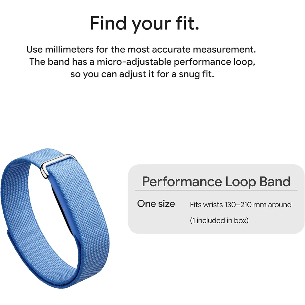 Google Fitbit Air Obsidian - Screenless Activity Tracker, AI Coaching, Heart Rate, Sleep, 7-Day Battery 6 Google Fitbit Air Obsidian - Screenless Activity Tracker, AI Coaching, Heart Rate, Sleep, 7-Day Battery - Image 6