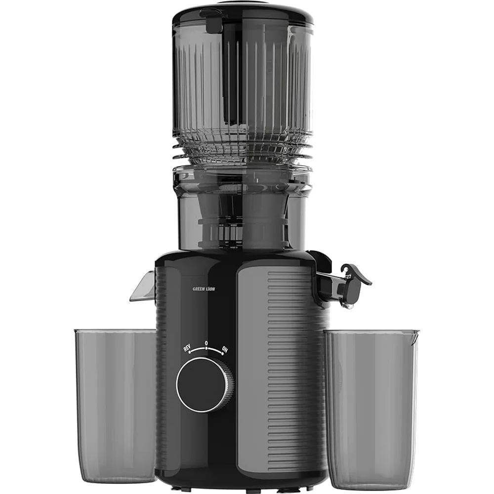 Green Lion Slow Juicer Pro Cold Press 1.2L 300W Copper Motor 58 RPM 128mm Chute 5 Green Lion SLOW JUICER PRO product gallery image - Totot.ae