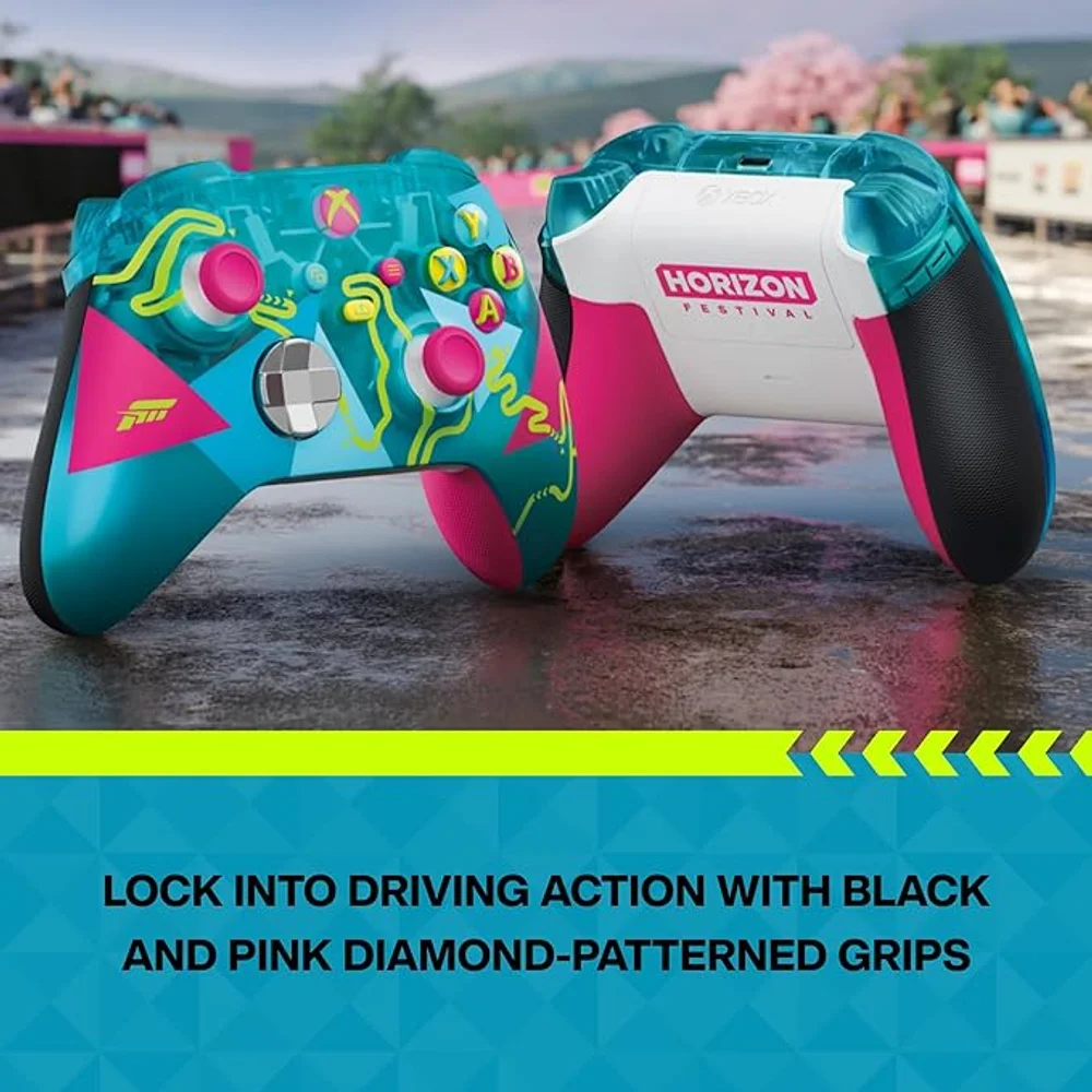 Xbox Wireless Controller Forza Horizon 6 Limited Edition - Series X|S, One, PC, Cloud Gaming 4 Xbox Wireless Controller Forza Horizon 6 Limited Edition alternate view - Totot.ae
