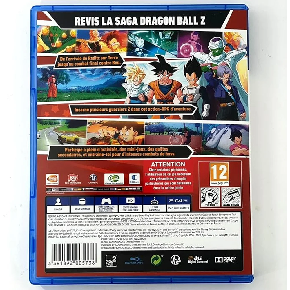 Bandai Namco Dragon Ball Z Kakarot PS4 - Action RPG, Open World, PEGI English Standard 6 Bandai Namco Dragon Ball Z Kakarot PS4 - Action RPG, Open World, PEGI English Standard - Image 6