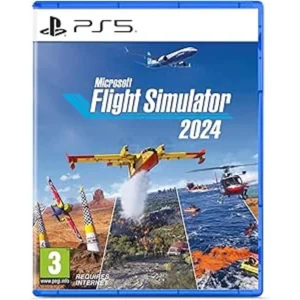 Microsoft Flight Simulator 2024 Standard Edition PS5 - Global Flight, Real-Time Weather
