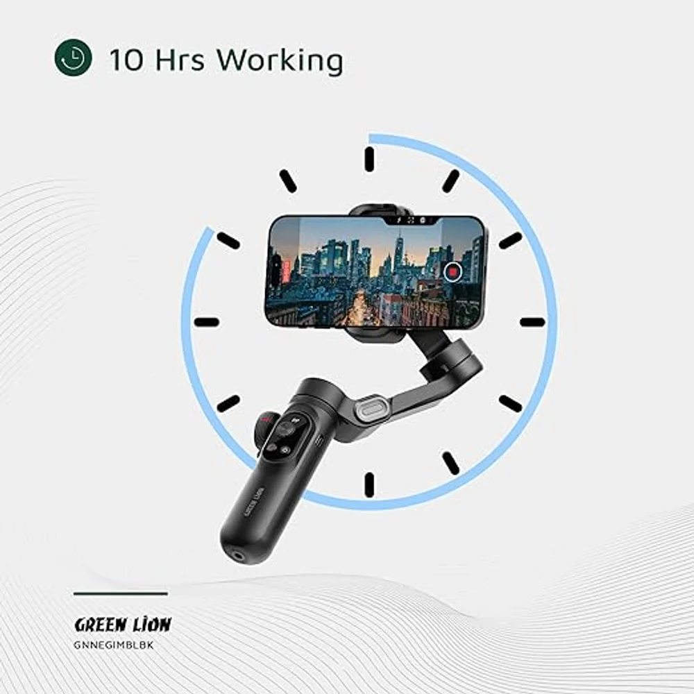 Green Lion New York Gimbal Smart Face Tracking 3 Axis Stabilizer Smartphone Gimbal Auto Tracking 9 Green Lion New York Gimbal Smart Face Tracking 3 Axis Stabilizer Smartphone Gimbal Auto Tracking - Image 9