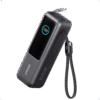 Anker Laptop Power Bank 25K 165W - Built-In Retractable Cables, Black