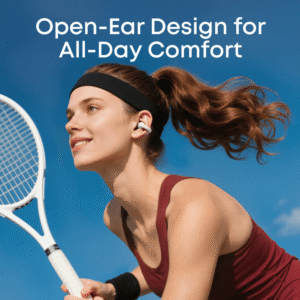 Anker soundcore C50i White Open-Ear Clip-On Earbuds – Adaptive Comfort