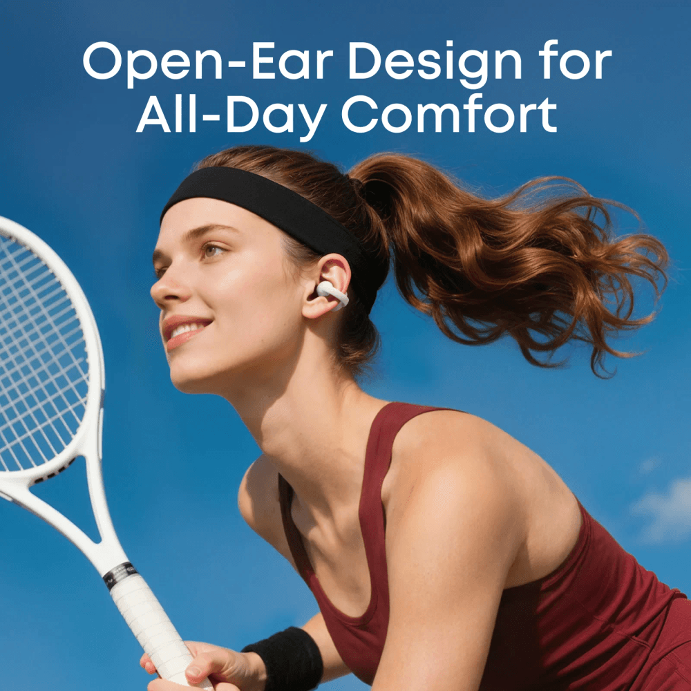 Anker soundcore C50i White Open-Ear Clip-On Earbuds - Adaptive Comfort 2 Anker soundcore C50i White Open-Ear Clip-On Earbuds - Adaptive Comfort - Image 2