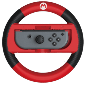 Nintendo Mario Kart 8 Deluxe Racing Wheel Mario - Switch Accessory, Ergonomic Grip