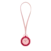 OTTO ROSSO Pocket Watch Pink Tapisserie - Vintage Analog, Mechanical Movement, Chain Included