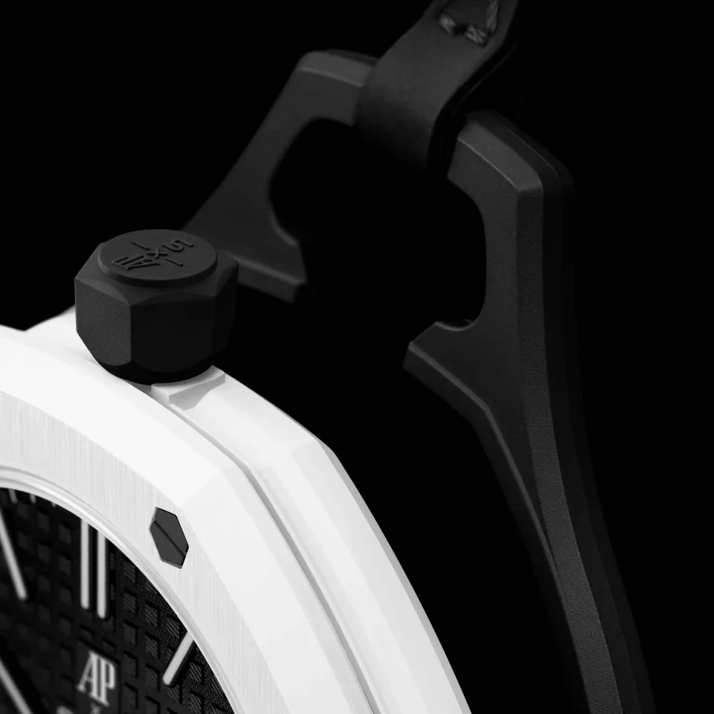OCHO NEGRO Pocket Watch - Audemars Piguet x Swatch Royal Pop, Black Tapisserie Dial, SISTEM51 3 OCHO NEGRO Pocket Watch - Audemars Piguet x Swatch Royal Pop, Black Tapisserie Dial, SISTEM51 - Image 3