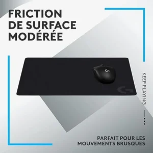 Logitech G240 Cloth Gaming Mouse Pad – Optimized, Non-Slip, 34x28cm