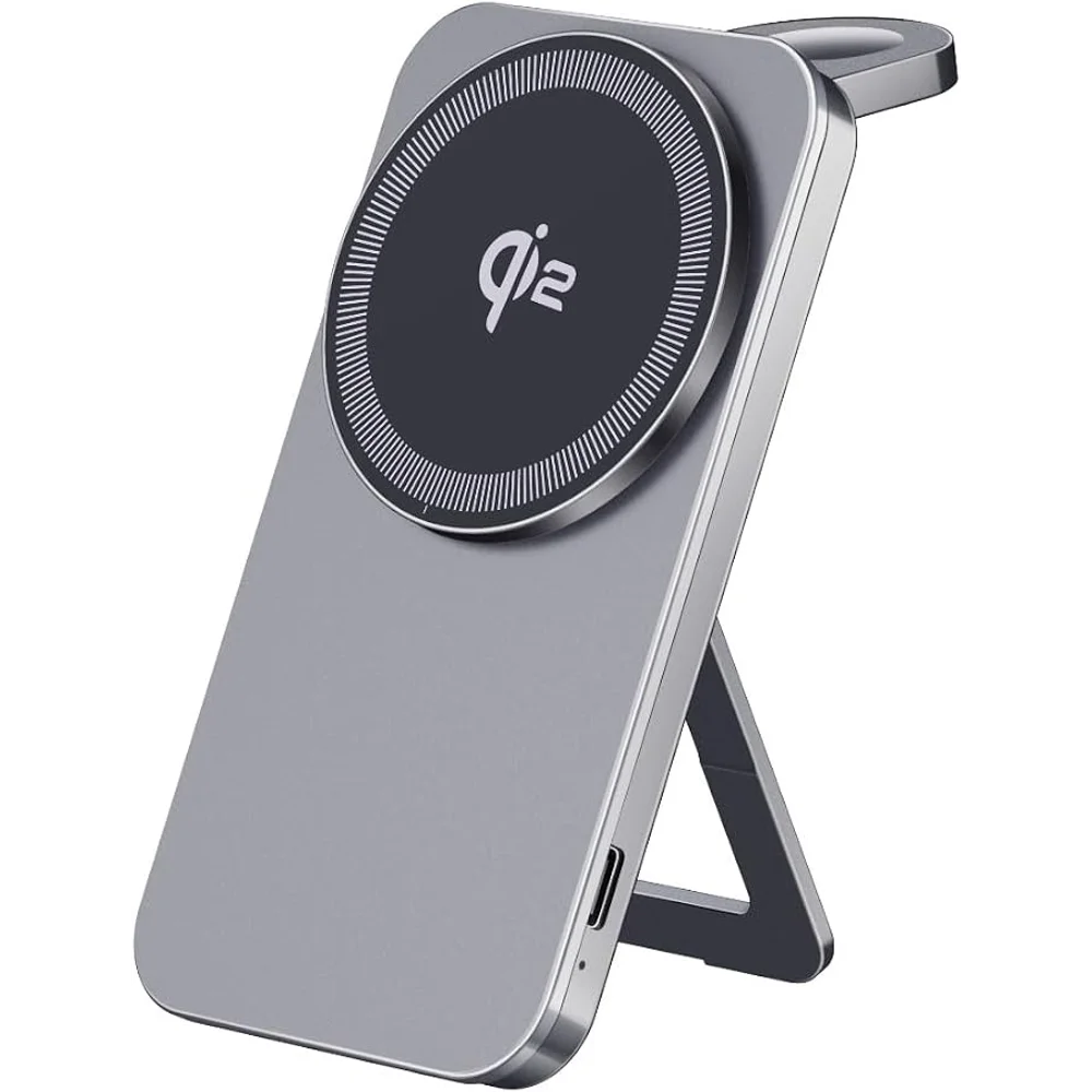 Green Lion Magstand Duo Qi2 Wireless Charger 15W 2 Device Magnetic Charging Stand Fast Wireless 1 Green Lion Magstand Duo Qi2 Wireless Charger