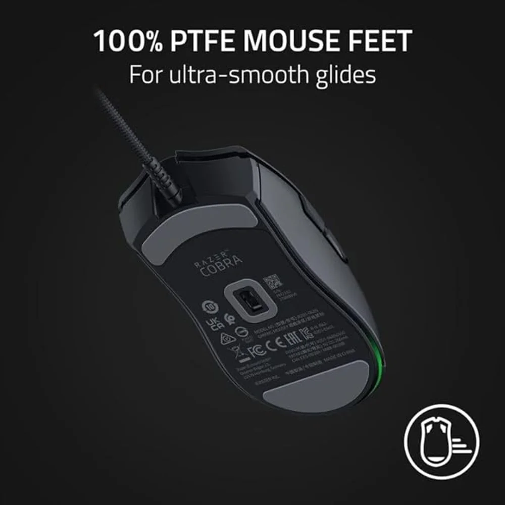 Razer Cobra Pro Wireless Gaming Mouse Black - 30K DPI, RGB 4 Razer Cobra Pro Wireless Gaming Mouse Black - 30K DPI, RGB - Image 4