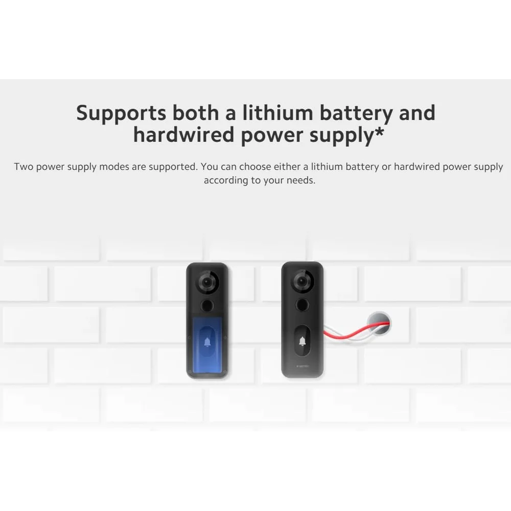 Xiaomi Smart Doorbell 3S - 2K 3MP Video, 180° View, AI Detection 9 Xiaomi Smart Doorbell 3S - 2K 3MP Video, 180° View, AI Detection - Image 9