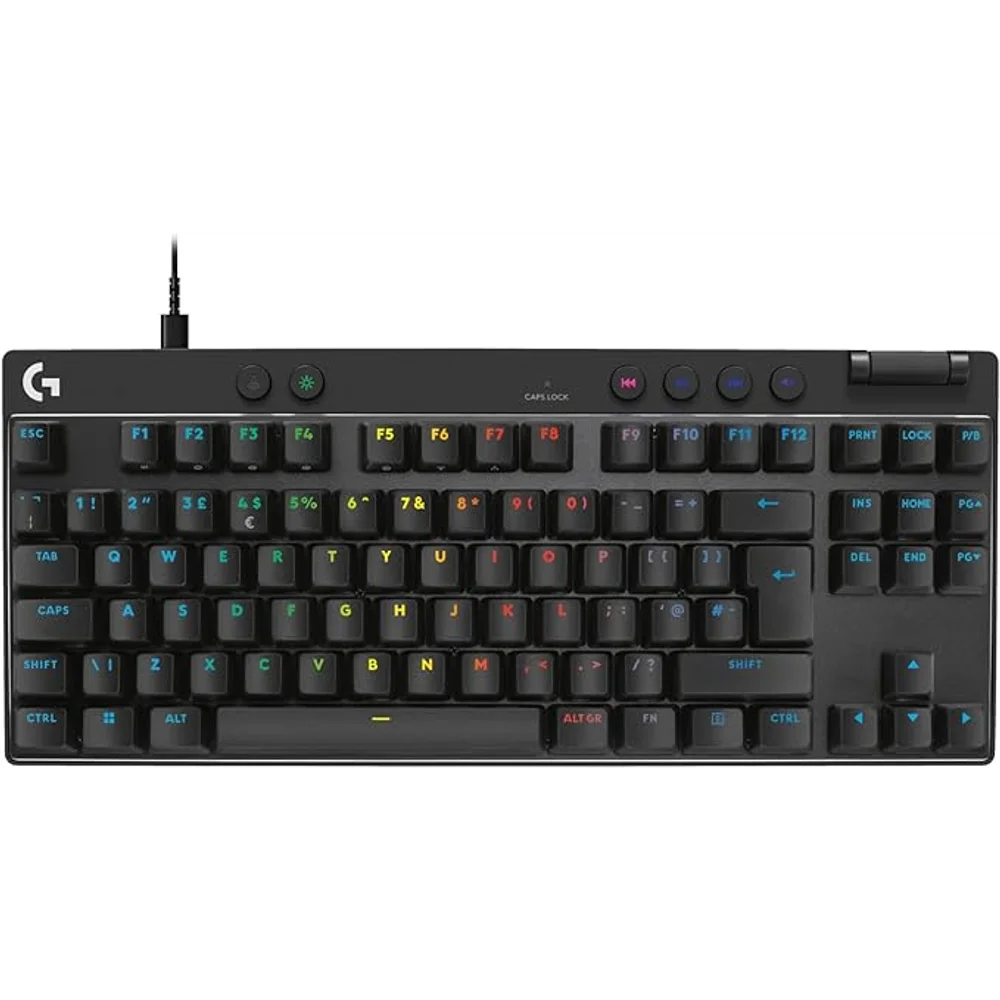Logitech G PRO X TKL RAPID Wired Gaming Keyboard - Magnetic Switches 1 Logitech G PRO X TKL RAPID Wired Gaming Keyboard - Magnetic Switches