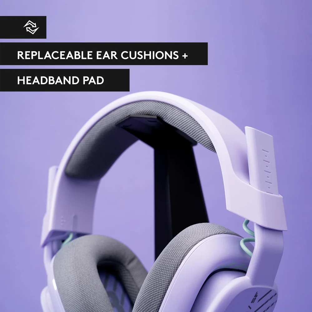 ASTRO A10 Gaming Headset Gen 2 Wired Lilac - 32mm Drivers 10 ASTRO A10 Gaming Headset Gen 2 Wired Lilac - 32mm Drivers - Image 10