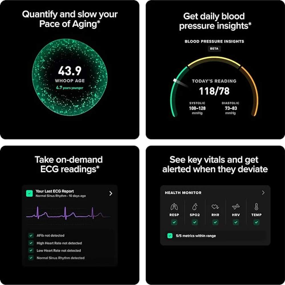 WHOOP Life Edition MG Activity Tracker - 12 Month Membership, Sleep 3 WHOOP Life Edition MG Activity Tracker - 12 Month Membership, Sleep - Image 3