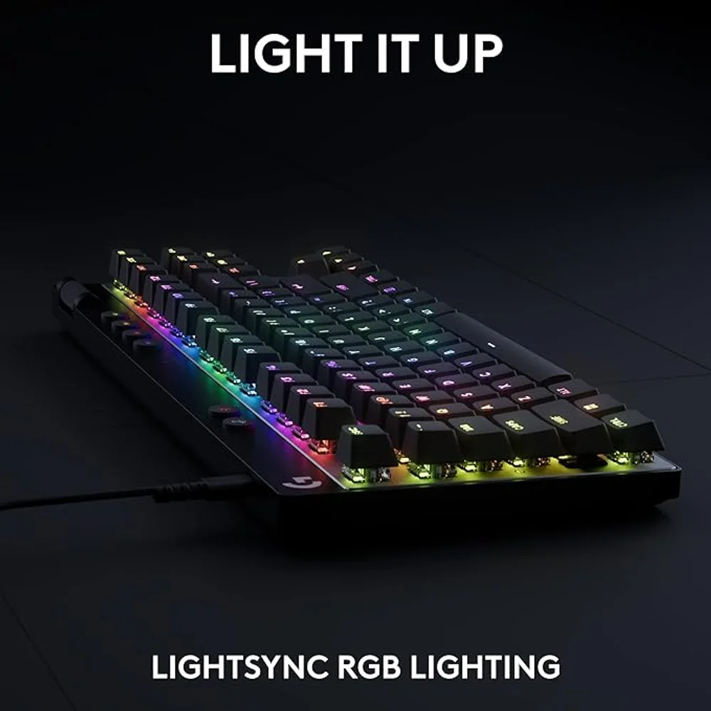 Logitech G PRO X TKL RAPID Wired Gaming Keyboard - Magnetic Switches 3 Logitech G PRO X TKL RAPID Wired Gaming Keyboard - Magnetic Switches - Image 3