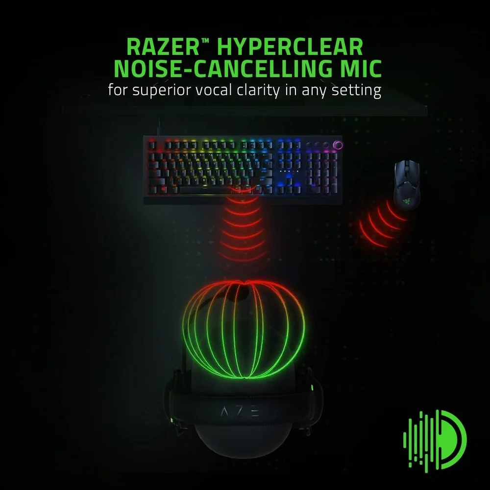 Razer BlackShark V2 X Gaming Headset - 7.1 Surround, 50mm Drivers 2 Razer BlackShark V2 X Gaming Headset - 7.1 Surround, 50mm Drivers - Image 2