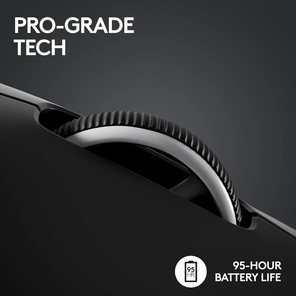Logitech G PRO X SUPERLIGHT 2 Wireless Gaming Mouse Black 6 Logitech G PRO X SUPERLIGHT 2 Wireless Gaming Mouse Black - Image 6