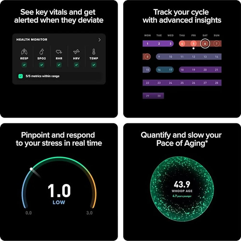WHOOP Peak 5.0 Activity Tracker - 12 Month Membership, Sleep 6 WHOOP Peak 5.0 Activity Tracker - 12 Month Membership, Sleep - Image 6