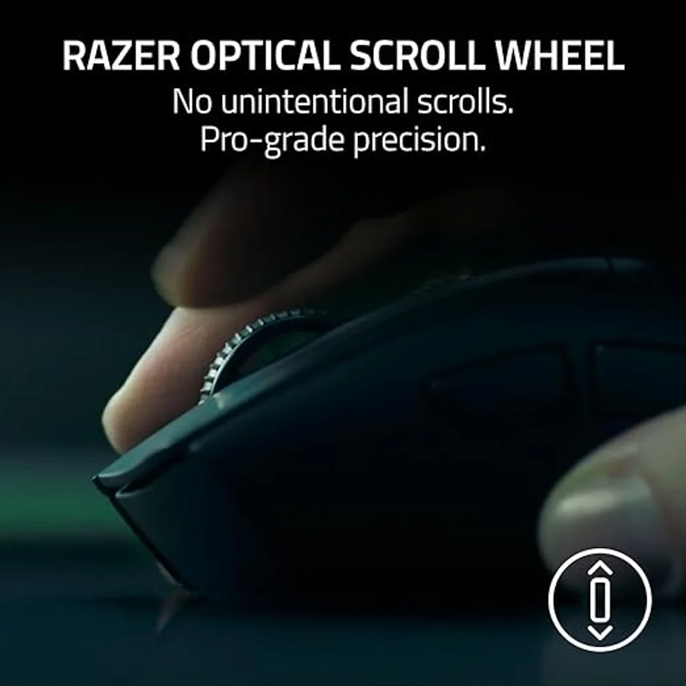 Razer DeathAdder V4 Pro Wireless Esports Mouse Black - 56g, 45K 7 Razer DeathAdder V4 Pro Wireless Esports Mouse Black - 56g, 45K - Image 7