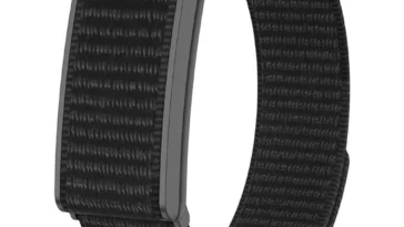 Porodo TrackFit Smart Fitness Band Black