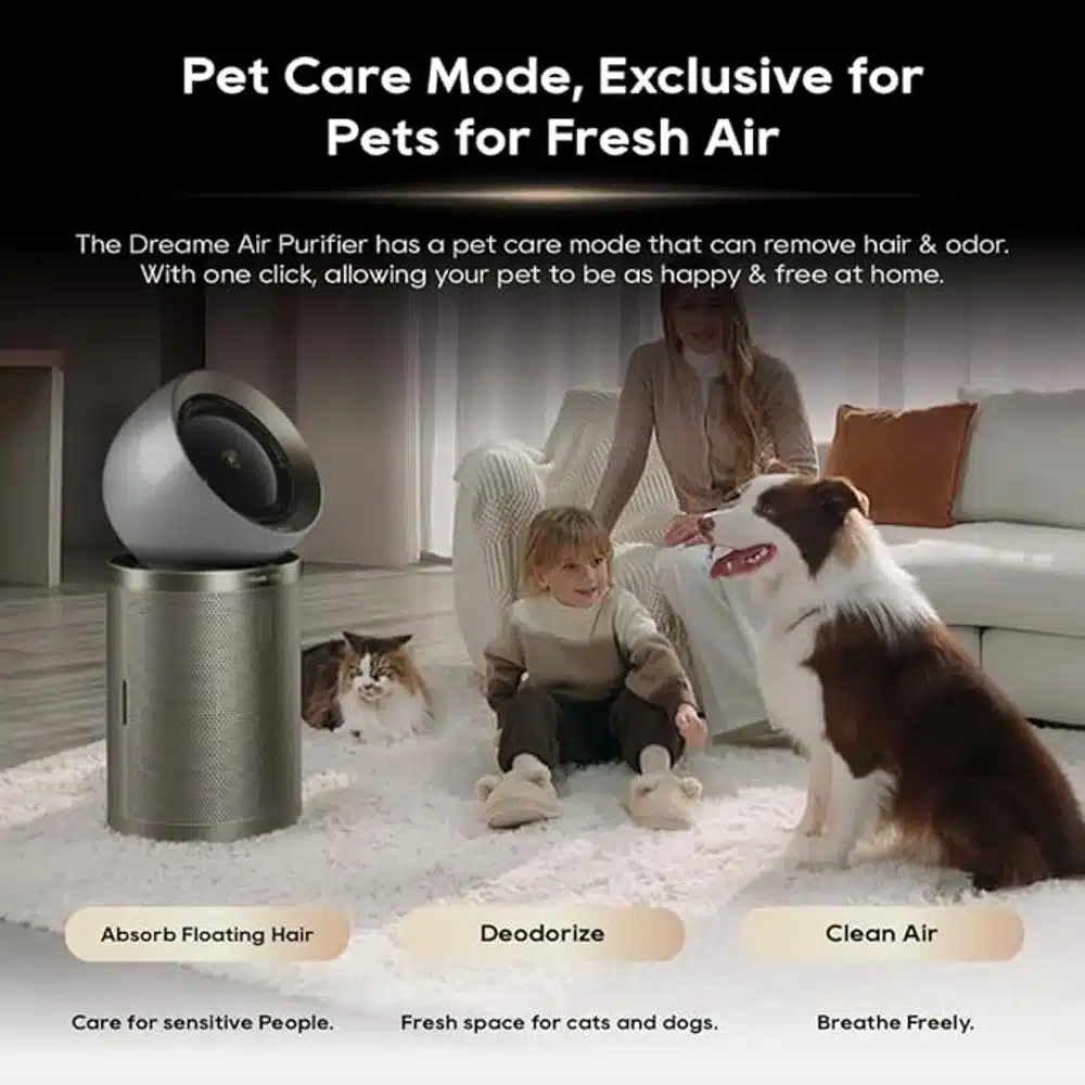 DREAME PM10 AIR PURIFIER True HEPA H13 Filter Smart Air Quality Monitor Large Room Coverage 9 DREAME PM10 AIR PURIFIER True HEPA H13 Filter Smart Air Quality Monitor Large Room Coverage - Image 9