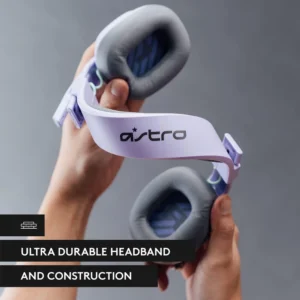 ASTRO A10 Gaming Headset Gen 2 Wired Lilac – 32mm Drivers
