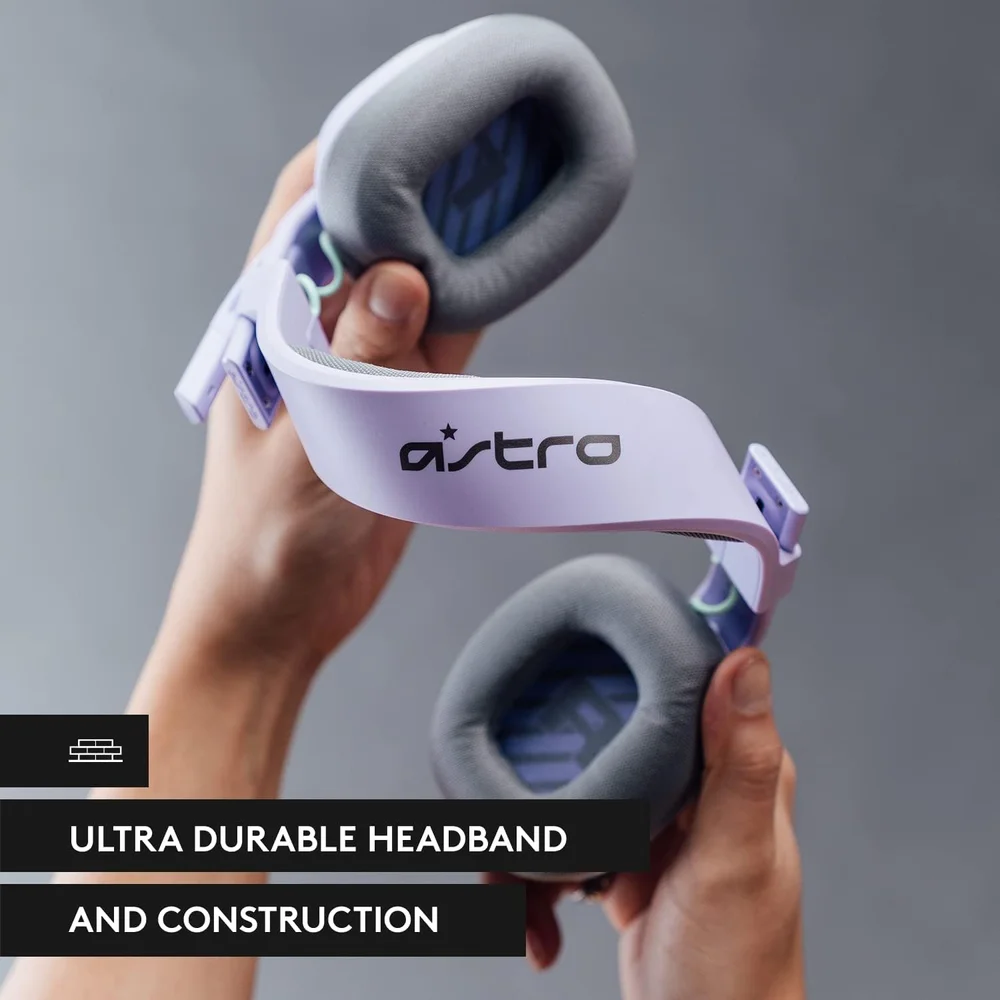 ASTRO A10 Gaming Headset Gen 2 Wired Lilac - 32mm Drivers 2 ASTRO A10 Gaming Headset Gen 2 Wired Lilac - 32mm Drivers - Image 2