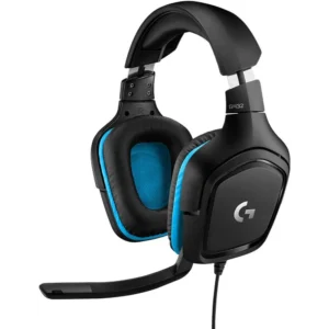 Logitech G432 Wired Gaming Headset - 7.1 Surround, DTS, Flip-to-Mute