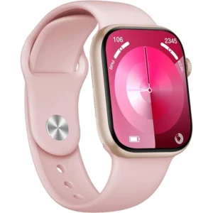 Porodo Magnifico 3 Smart Watch Gold Fitness Tracker Heart Rate Bluetooth Calling AMOLED Display