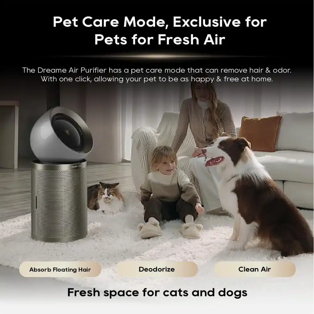 DREAME PM10 AIR PURIFIER True HEPA H13 Filter Smart Air Quality Monitor Large Room Coverage 4 DREAME PM10 AIR PURIFIER True HEPA H13 Filter Smart Air Quality Monitor Large Room Coverage - Image 4