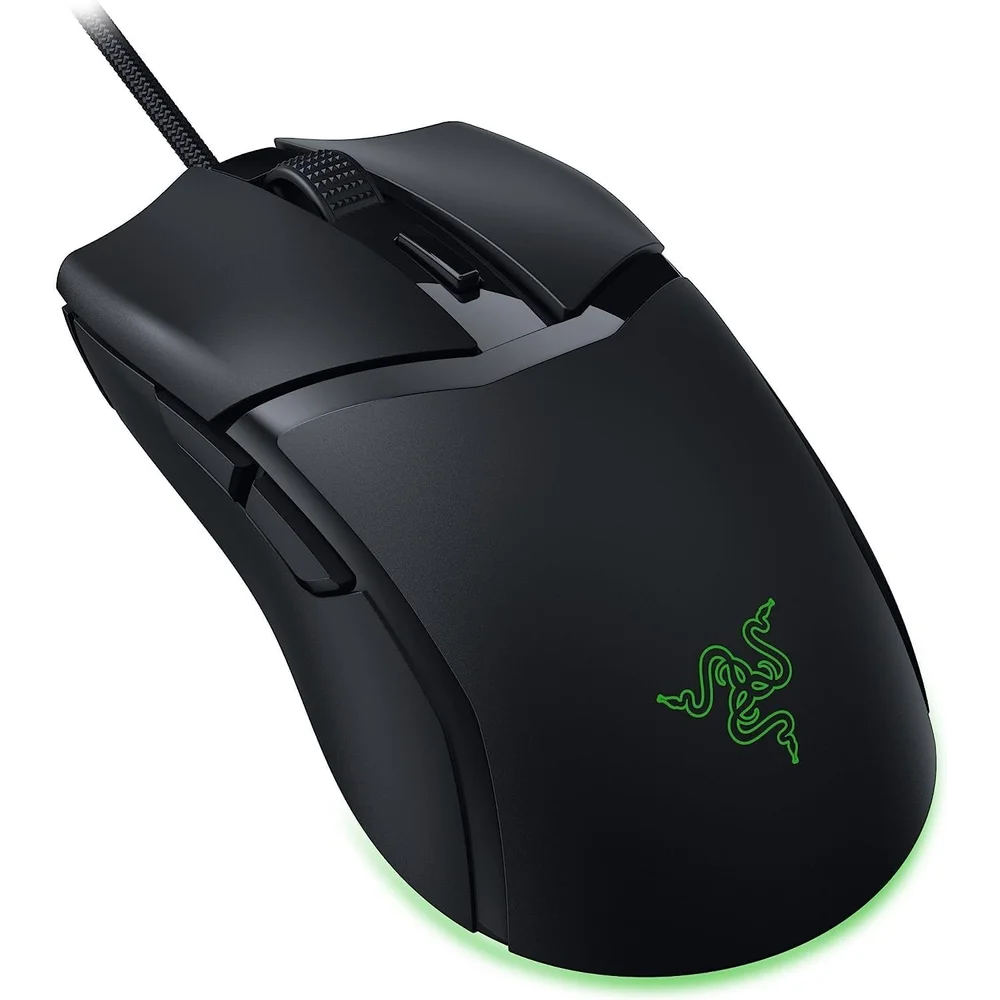 Razer Cobra Wired Gaming Mouse Black - 58g, 8500 DPI, RGB 6 Razer Cobra Wired Gaming Mouse Black closer look - Totot.ae