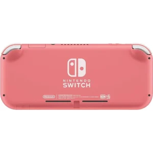 Nintendo Switch Lite Coral Handheld Gaming Console 5.5 Inch Touchscreen Lightweight