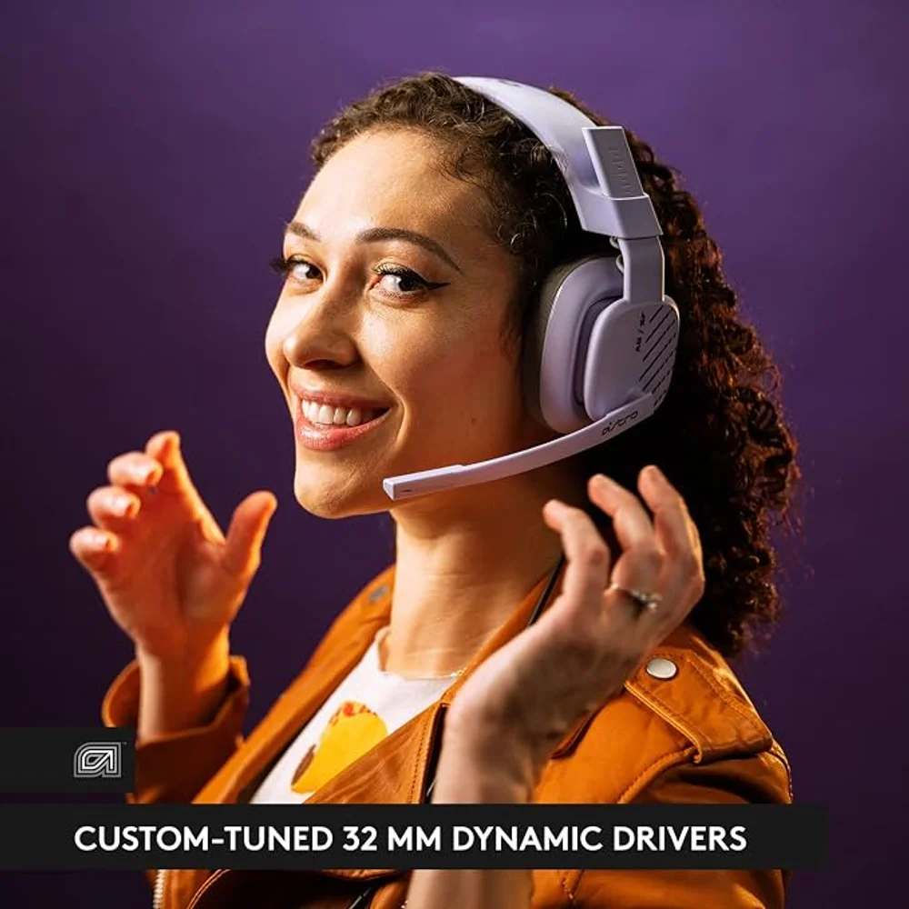 ASTRO A10 Gaming Headset Gen 2 Wired Lilac - 32mm Drivers 9 ASTRO A10 Gaming Headset Gen 2 Wired Lilac - 32mm Drivers - Image 9