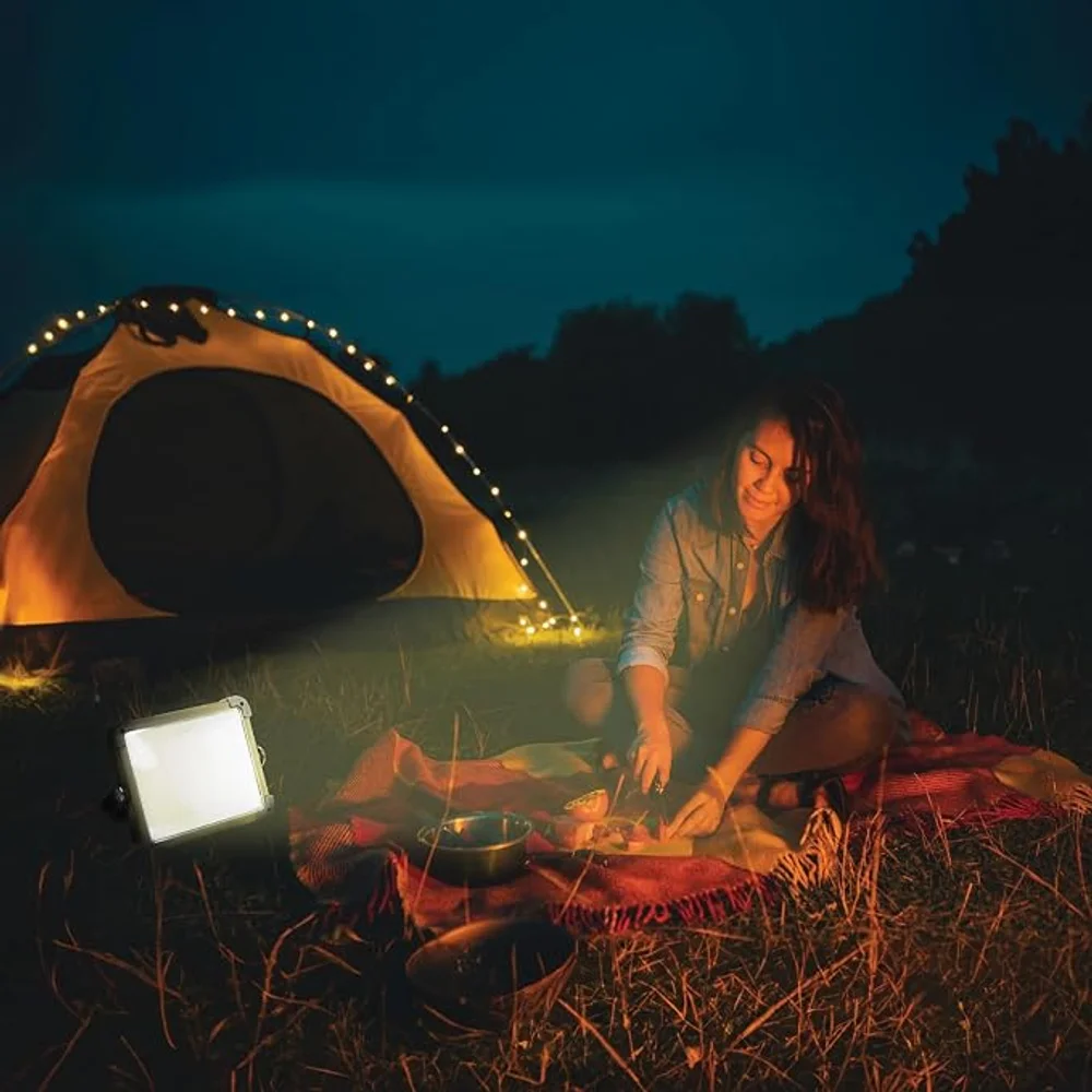 Green Lion Solar Camping Light 7200mAh Portable LED Lantern Solar Rechargeable Outdoor 4 Green Lion Solar Camping Light 7200mAh Portable LED Lantern Solar Rechargeable Outdoor - Image 4