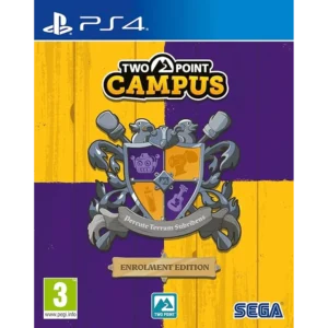 SEGA Two Point Campus Enrolment Edition PS4 - University Sim, Management