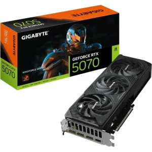GIGABYTE GeForce RTX 5070 WINDFORCE SFF 12G - PCIe 5.0 Gaming GPU