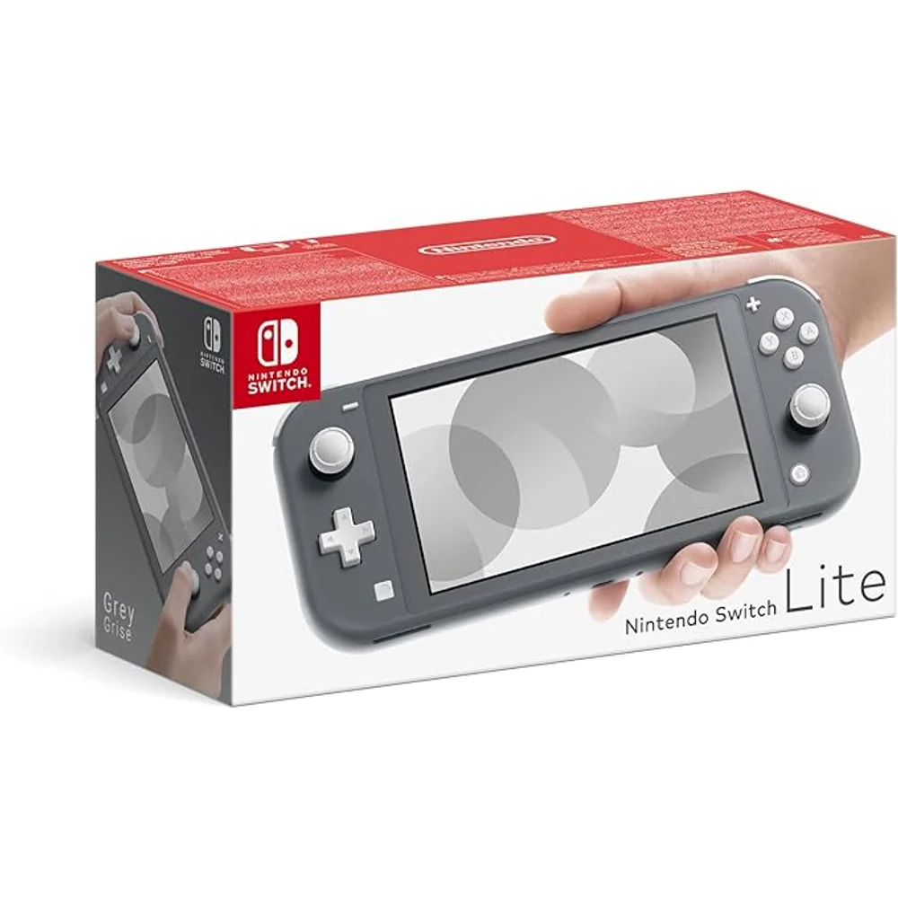 Nintendo Switch Lite Grey Handheld Gaming Console 5.5-Inch Touchscreen Lightweight 4 Nintendo Switch Lite Grey Handheld Gaming Console 5.5-Inch Touchscreen Lightweight - Image 4