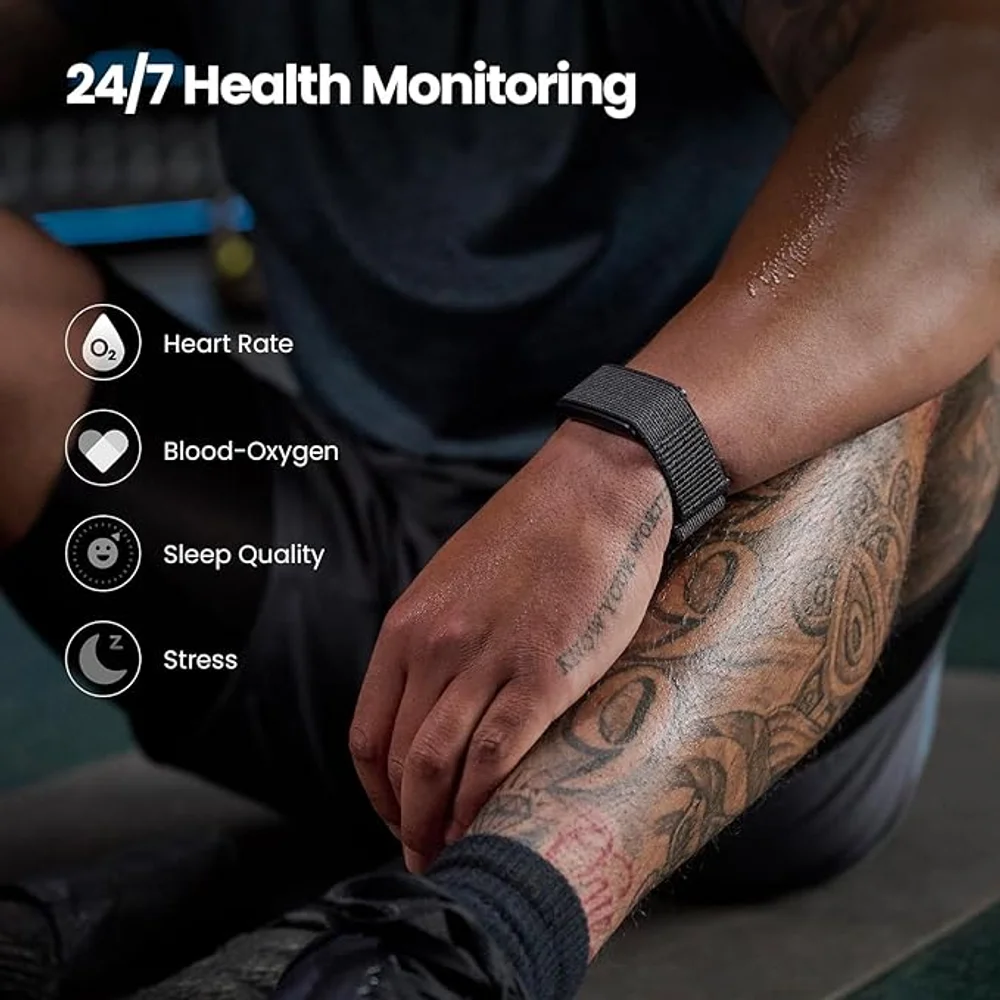 Amazfit Helio Strap Smart Band - 27 Sports Modes, 10-Day Battery 7 Amazfit Helio Strap Smart Band - 27 Sports Modes additional product view - Totot.ae