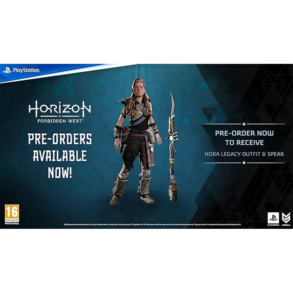 Horizon Forbidden West PS5 - 4K, 60fps, DualSense Features 2 Horizon Forbidden West PS5 - 4K, 60fps, DualSense Features - Image 2