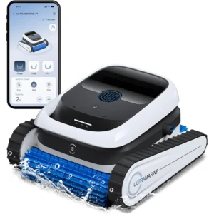 ECOVACS ultramarine p1 Cordless Robotic Pool Vacuum - 180 Min Runtime, 1937 sq ft