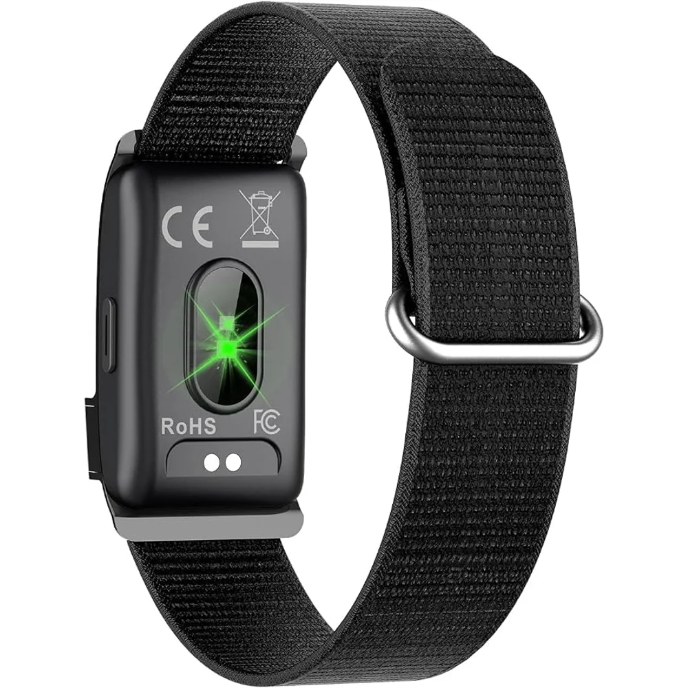Porodo Trackfit Pro Smart Bracelet Fitness Tracker with Display APP Black Heart Rate Sleep Activity Monitor 4 Porodo Trackfit Pro Smart Bracelet Fitness Tracker with Display APP Black Heart Rate Sleep Activity Monitor - Image 4