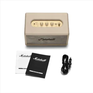 MARSHALL ACTON 3 CREAM Wireless Bluetooth Speaker Dynamic Loudness HDMI eARC Smart Home Audio