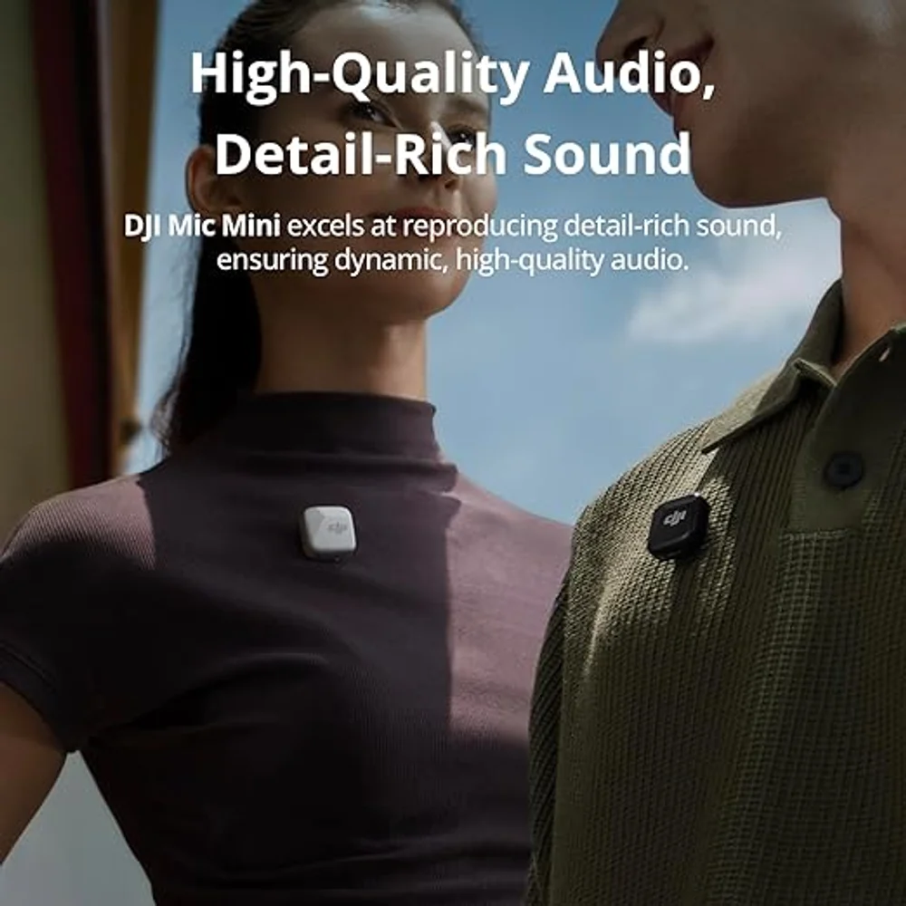 DJI Mic Mini Transmitter Infinity Black - Ultralight, OsmoAudio 4 DJI Mic Mini Transmitter Infinity Black alternate view - Totot.ae